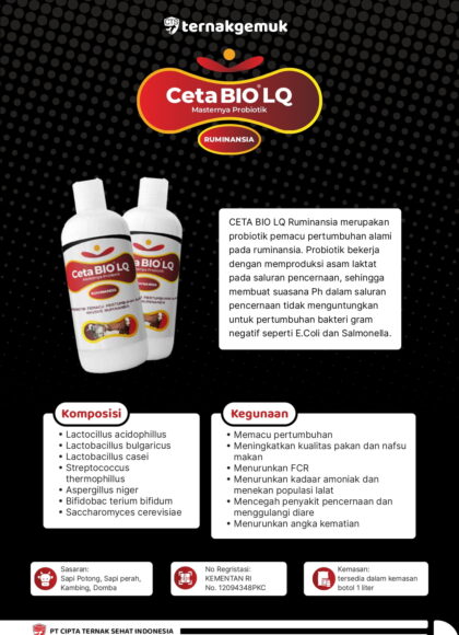 Brosur Probiotik Ceta Bio LQ